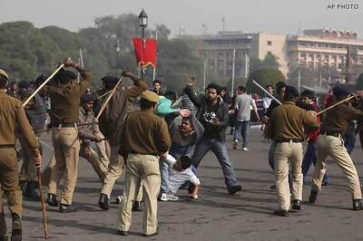 Gangrape protest: Journalists injured during police action
