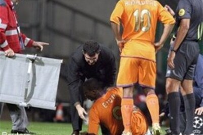 Eto'o, Ronaldinho put rift behind