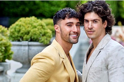 This Gay Couple's Stylish Hollywood Hills Wedding Will Give You Major Outfit and Decor Goals