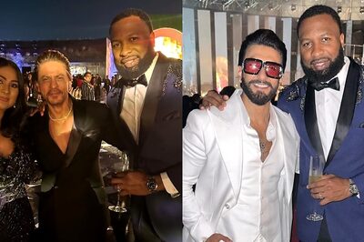Shah Rukh Khan, Ranveer Singh Pose With Kieron Pollard At Anant Ambani's Pre-Wedding Bash, See Here