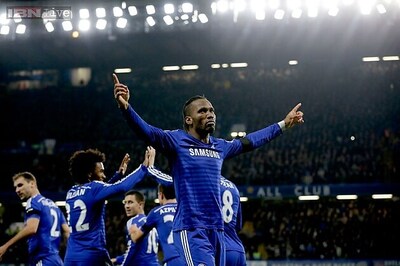 Drogba assists, scores as Chelsea beat Tottenham 3-0