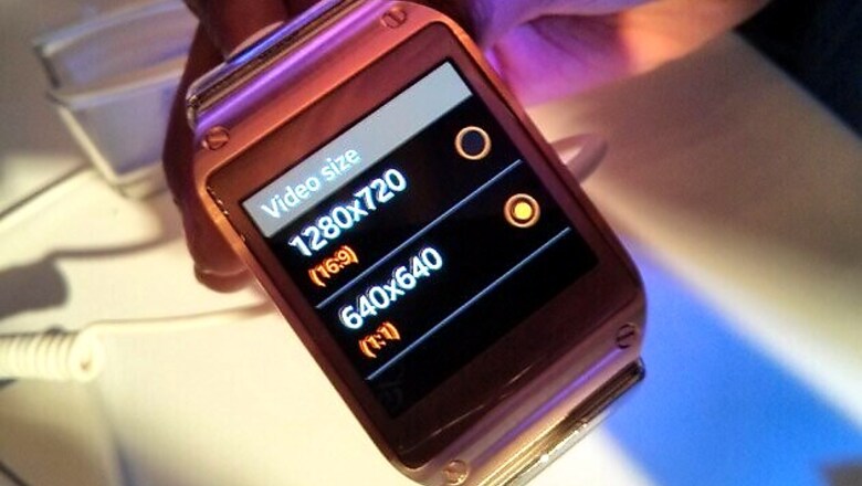 First impressions review: Samsung Galaxy Gear smartwatch