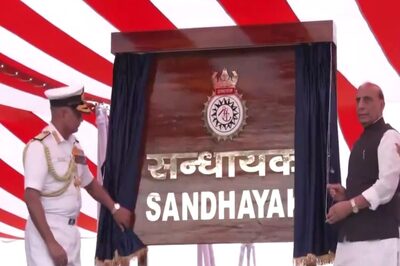 Rajnath Singh Launches INS Sandhayak In Vizag, Says Vessel Will Check Piracy, Ensure Peace