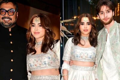 Aaliyah Kashyap Poses With Dad Anurag Kashyap, Holds Fiance Shane Close In Engagement Photos