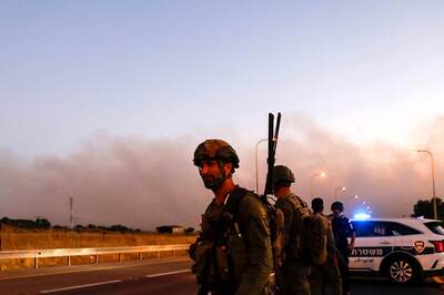 Hezbollah Says Launched Drone Attack On Base In North Israel's Haifa