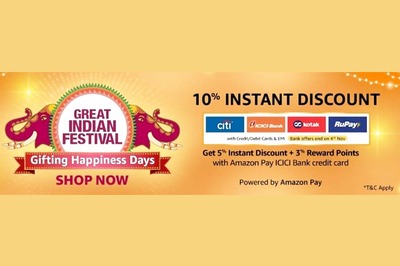 Amazon Great Indian Festival Sale 'Gifting Happiness Days': All Credit Card, Debit Card, and EMI Offers