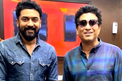 Suriya Meets Sachin Tendulkar In Mumbai; Fans Say 'Gods Of Cricket And Cinema'