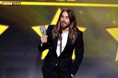 Best supporting actor nominee Jared Leto taking his mom as his Oscar date