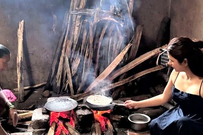 Shraddha Das's Hands-on Roti-making Will Give You A Glimpse Of Rural India