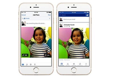 Facebook adds support for Apple Live Photos feature