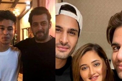 Salman Khan Catches Up With Pratik Sehajpal, Ritesh at Bigg Boss 15 After-Party, UmRash Reunite With Rajiv