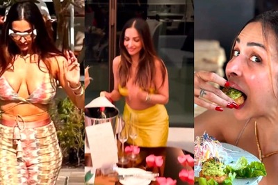 Malaika Arora Savoured Good Food, Chilled By The Pool With Gal Pals In Dubai On Her B'day; Watch Video