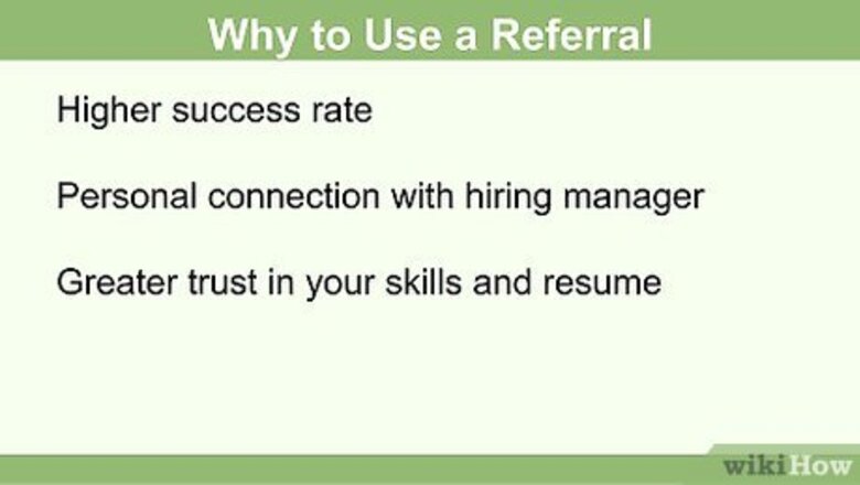 How to Include a Referral in a Cover Letter