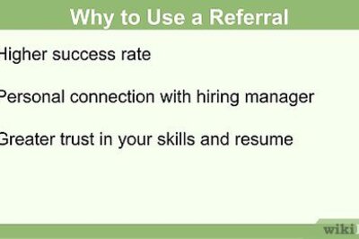 How to Include a Referral in a Cover Letter