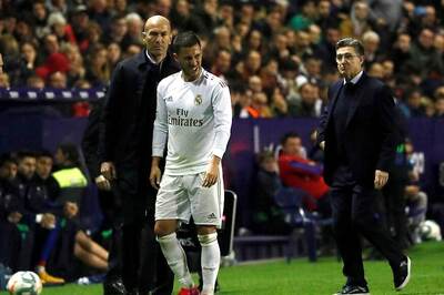 Eden Hazard to Miss Champions League Game vs Manchester City, El Clasico With Right Ankle Fracture