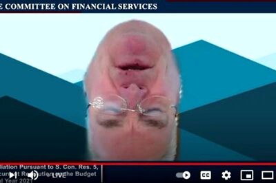 This Congressman's Head Was Floating Upside Down In An Online Congressional Hearing