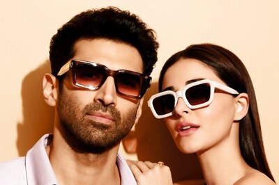 Aditya Roy Kapur Keeps Ananya Panday Close As They Twin In Lavender Outfit, Fans Say ‘Looking Good’; Pic