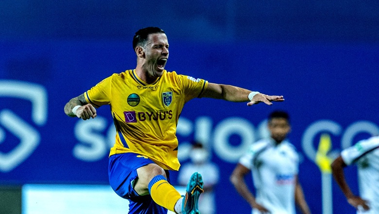 ISL 2021-22: Alvaro Vazquez Stunner Helps 10-man Kerala Blasters Beat NorthEast United FC