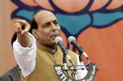 Congress, BSP trying to trap Varun: Rajnath