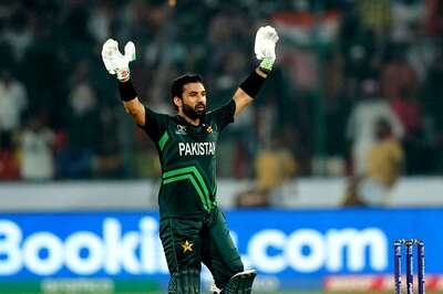 ICC Cricket World Cup 2023: Pakistan Climb Up to 2nd in Points Table; Mohammad Rizwan Leads Run Tally, Mitchell Santner Top of Wickets' Charts