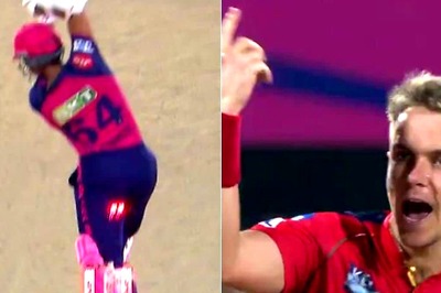 PBKS Captain Sam Curran's Cheeky Send Off to Yashasvi Jaiswal After Knocking Over the RR Opener: WATCH