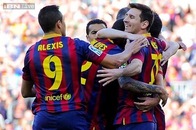 Barcelona looking to buy forwards and defenders, says president