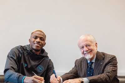 Napoli Announce Victor Osimhen's Contract Extension Till 2026