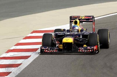 Sebastian Vettel wins Bahrain Grand Prix