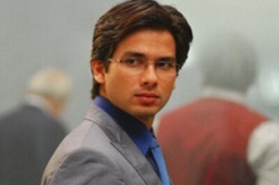 Shahid a big hit with his new reel-life chum