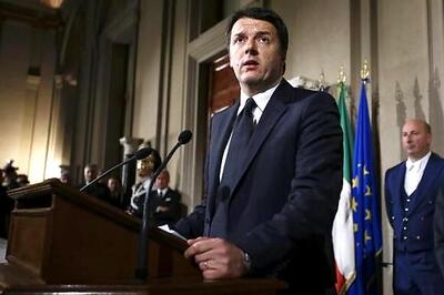  Italy's Matteo Renzi sworn in as prime minister