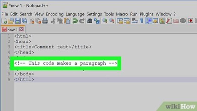How to Comment in HTML