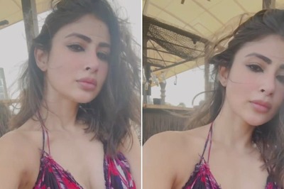 Sexy! Mouni Roy Flaunts Ample Cleavage In Deep Neck Dress, Hot Videos Go Viral
