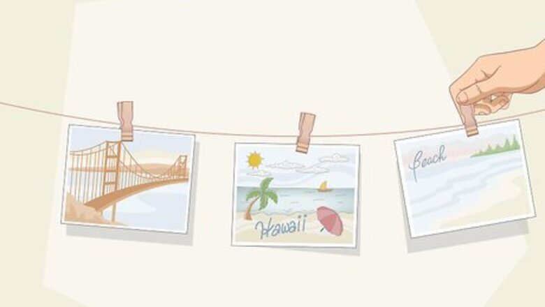 How to Display Postcards