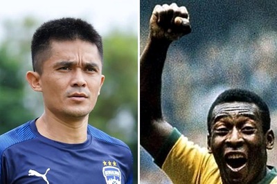 Sunil Chhetri Just Three Goals Away From Surpassing Brazilian Legend Pele's Goal Tally