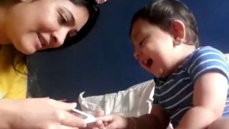 KGF Star Yash's Son Giggles During Nail Trim From Radhika Pandit, Video Goes Viral