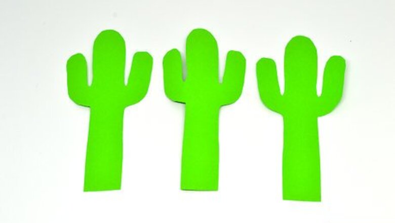 How to Make a Paper Cactus