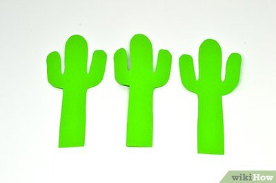 How to Make a Paper Cactus