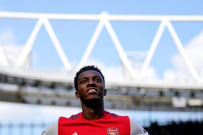 Premier League: Eddie Nketiah Double Boosts Arsenal's Top Four Bid, Sends Leeds Into Drop Zone