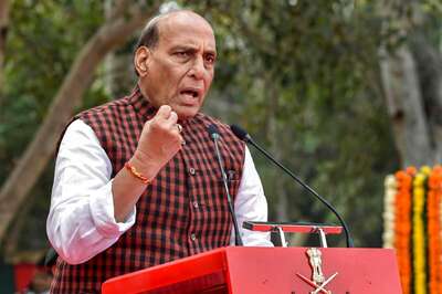 Defence Minister Rajnath Singh Unveils A-SAT Missile Model at DRDO Bhawan