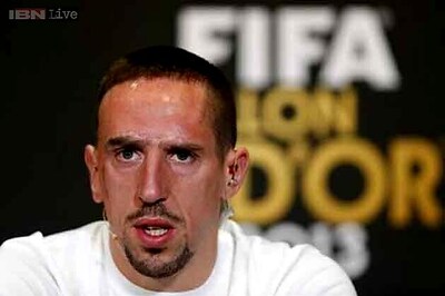 Five trophies clearly not enough for Ballon d'Or: Franck Ribery