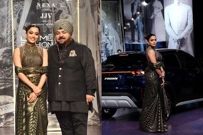 Rashmika Mandanna Exudes Oomph in Sexy Backless Blouse as She Closes LFW Day 3; Watch