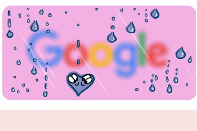 Valentine's Day 2023: Google Doodle Celebrates Love Day with Animated Raindrops That Join to Become Heart