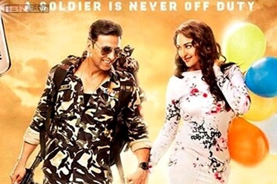 'Holiday' first look: Akshay Kumar, Sonakshi Sinha reunite for yet another action-romance