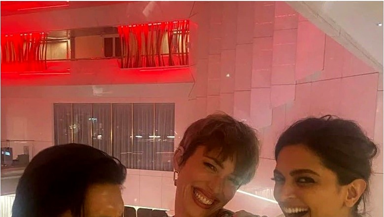 Ranveer Singh Joins Deepika Padukone In Cannes, Couple Snapped With Rebecca Hall