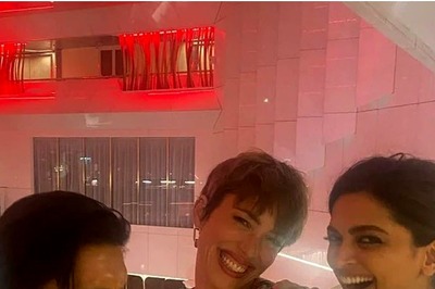 Ranveer Singh Joins Deepika Padukone In Cannes, Couple Snapped With Rebecca Hall