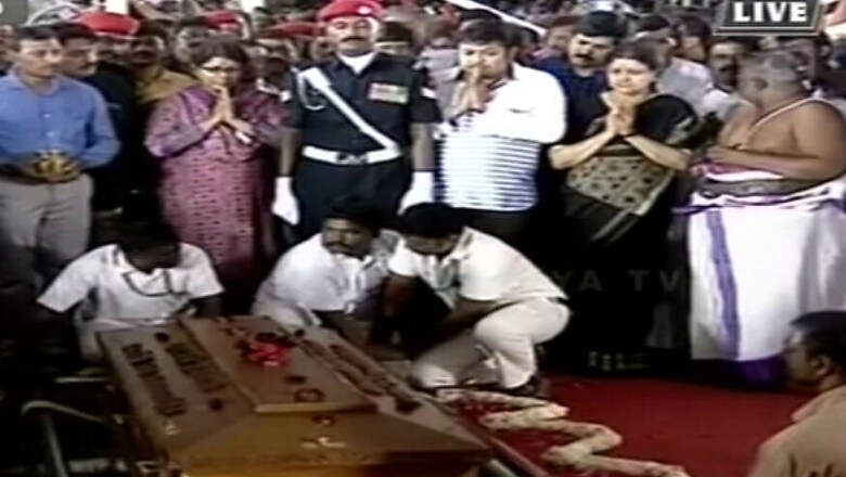 Jayalalithaa Laid to Rest With Full State Honours