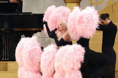 Lady Gaga Dramatically Emerges from Feathers for Breathtaking Act at Olympics Opening Ceremony | Watch