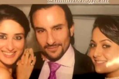 Kareena Kapoor Khan Is All Smiles As She Poses With Saif Ali Khan and Amrita Arora In Throwback Pic