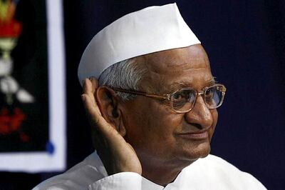 Anna Hazare's Jantantra Morcha meets in Delhi