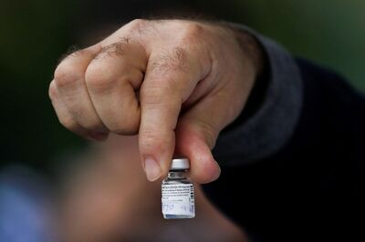 Tamil Nadu Health Minister C Vijayabhaskar Receives COVID-19 Vaccination